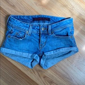 Jean shorts